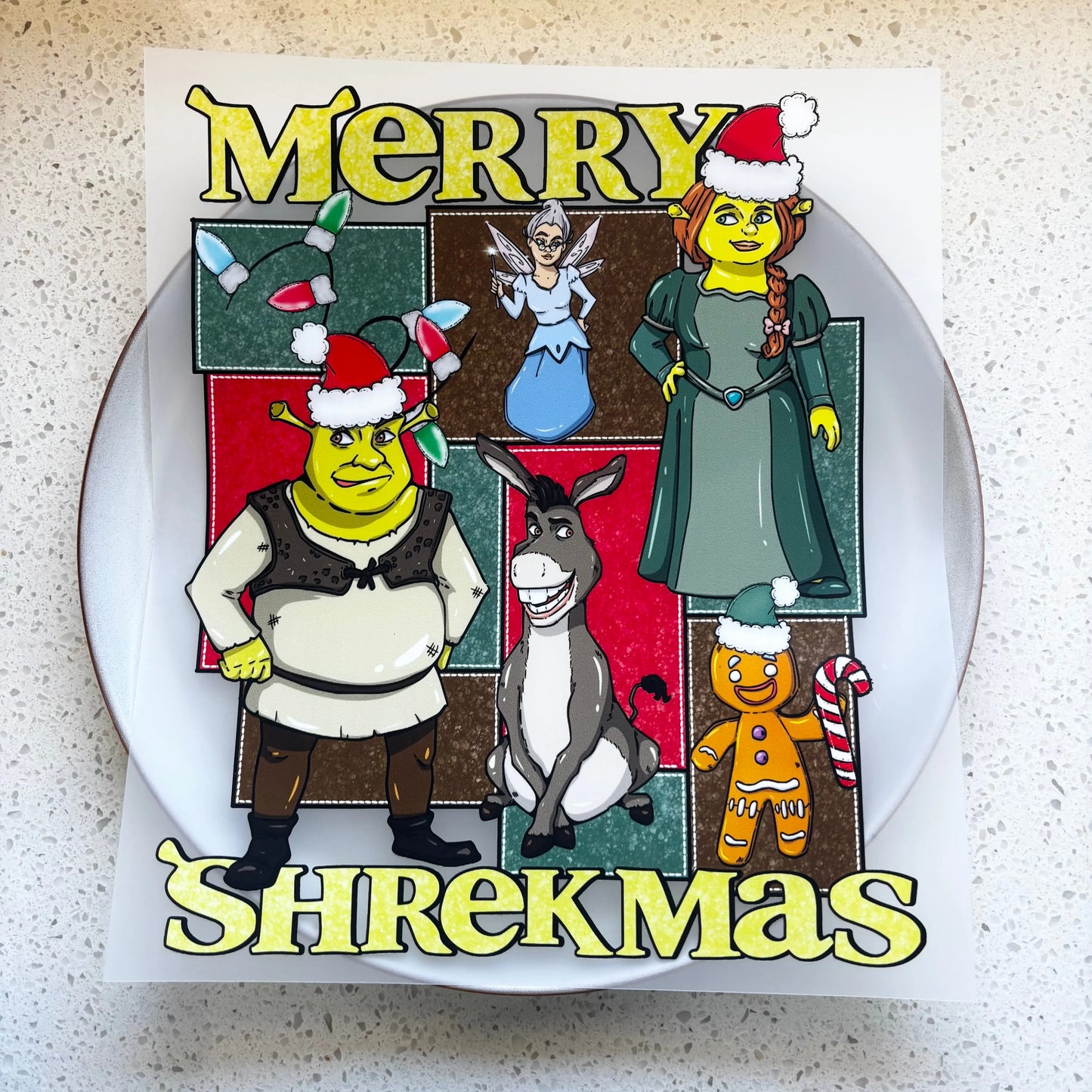DTF Transfer - Merry Shrekmas KK Scents & Co.