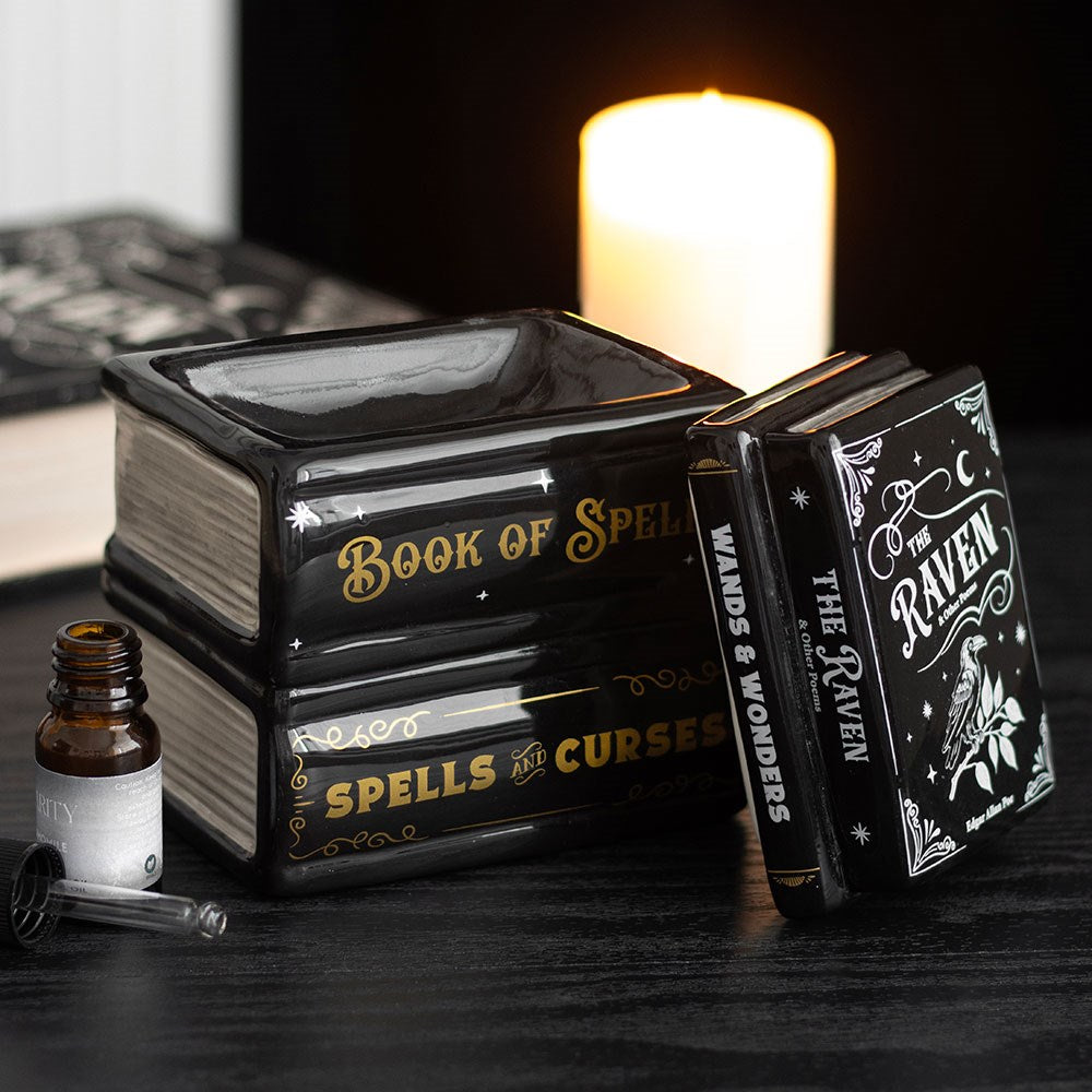 Book of Spells Oil Burner