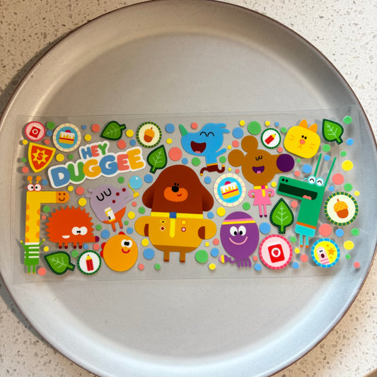 Hey Duggee UV DTF WRAP