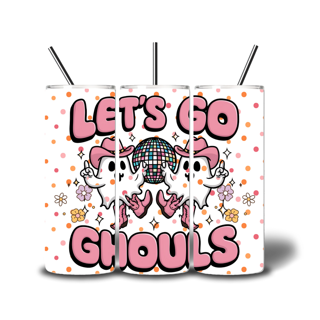 Let’s Go Ghouls 20oz Printed Tumbler