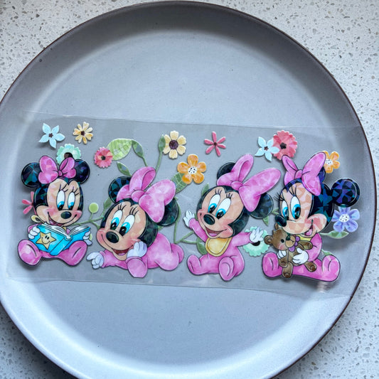 Minnie Holographic UV DTF WRAP