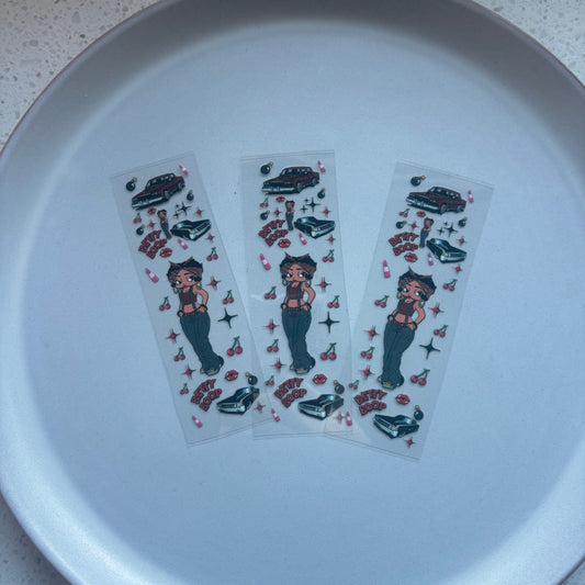 Pen/Bookmark Wrap Decal - Betty Boop