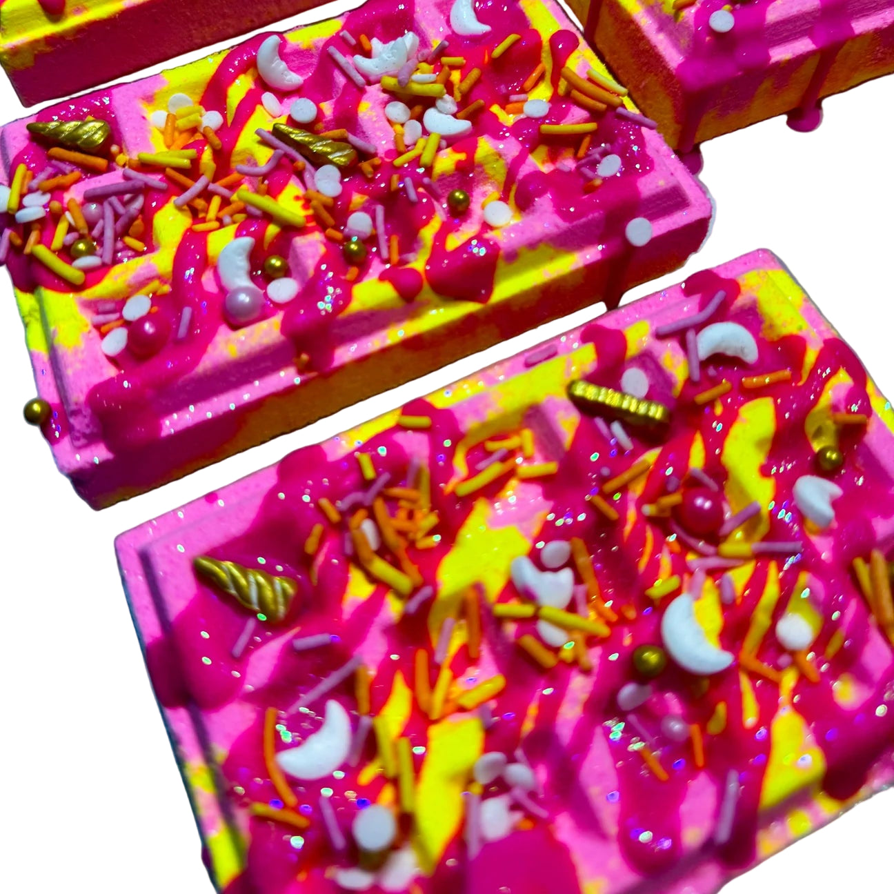 Mango Passiofruit Waffle Bath Bomb