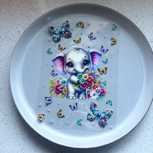 Elephant - A5 Notepad UV DTF