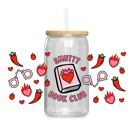 Smutty Book Club UV DTF WRAP