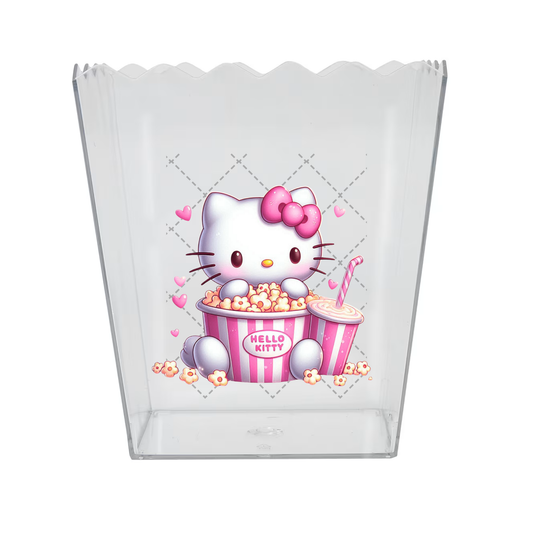 Hello Kitty Popcorn Box Decal