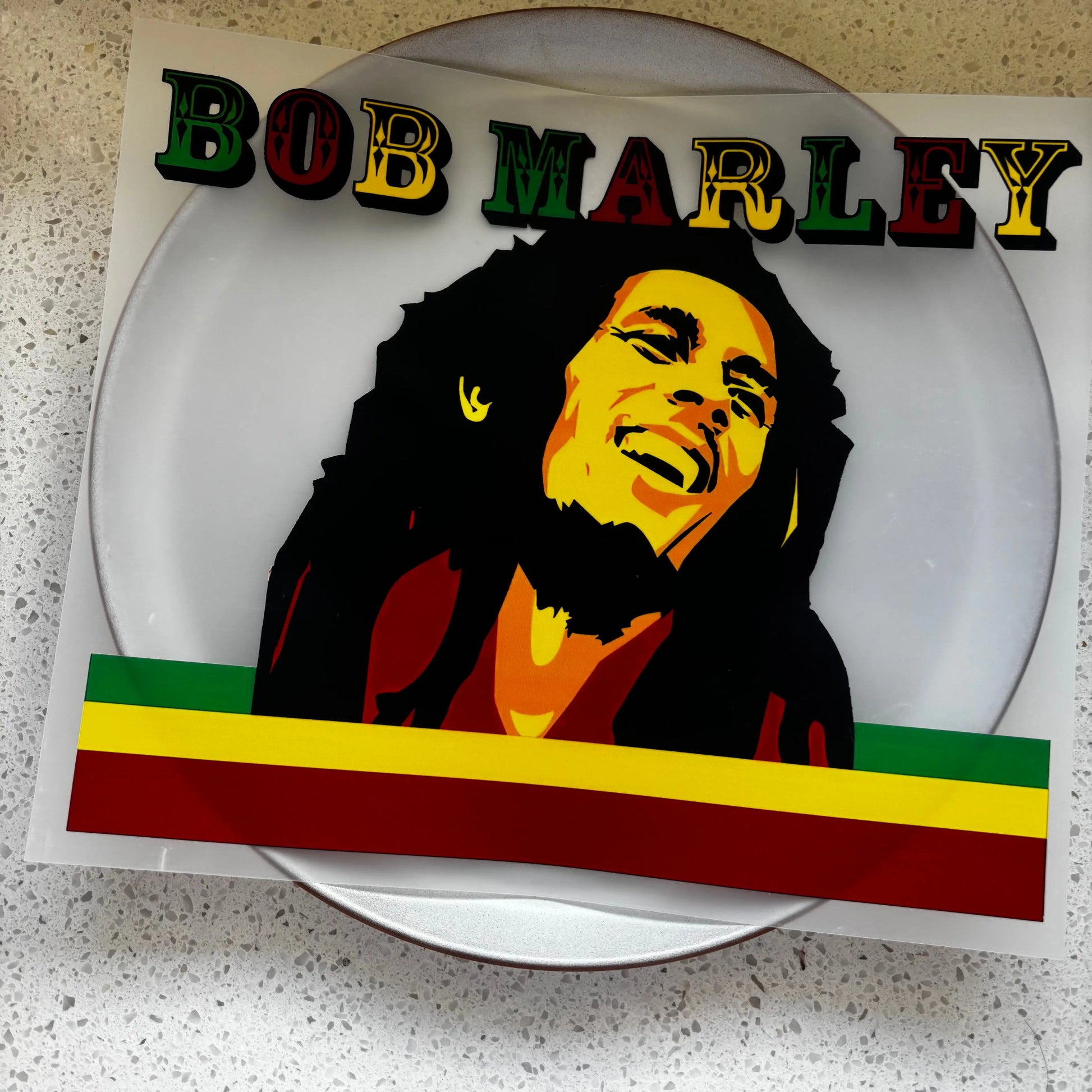 DTF Transfer - Bob Marley KK Scents & Co.