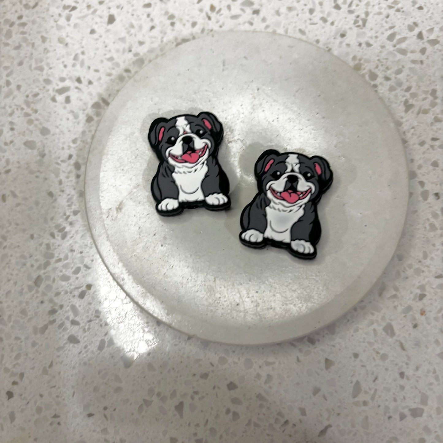 Bulldog Silicone Bead