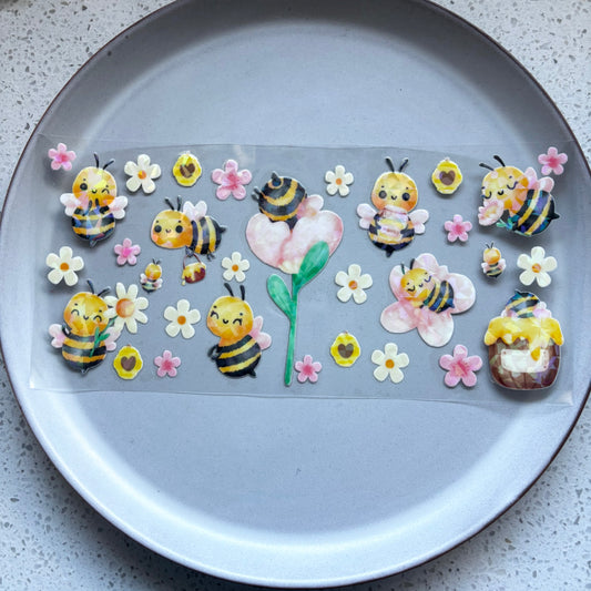 Bee Holographic UV DTF WRAP