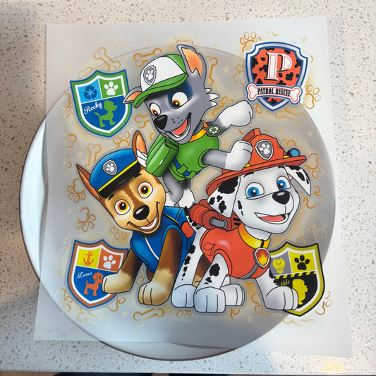 DTF Transfer - Paw Patrol