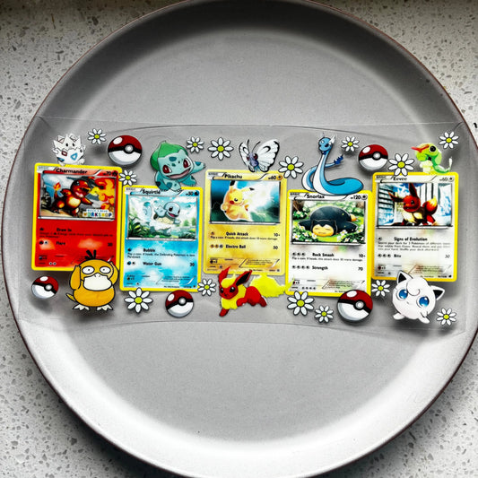 Pokémon Cards UV DTF WRAP KK Scents & Co.