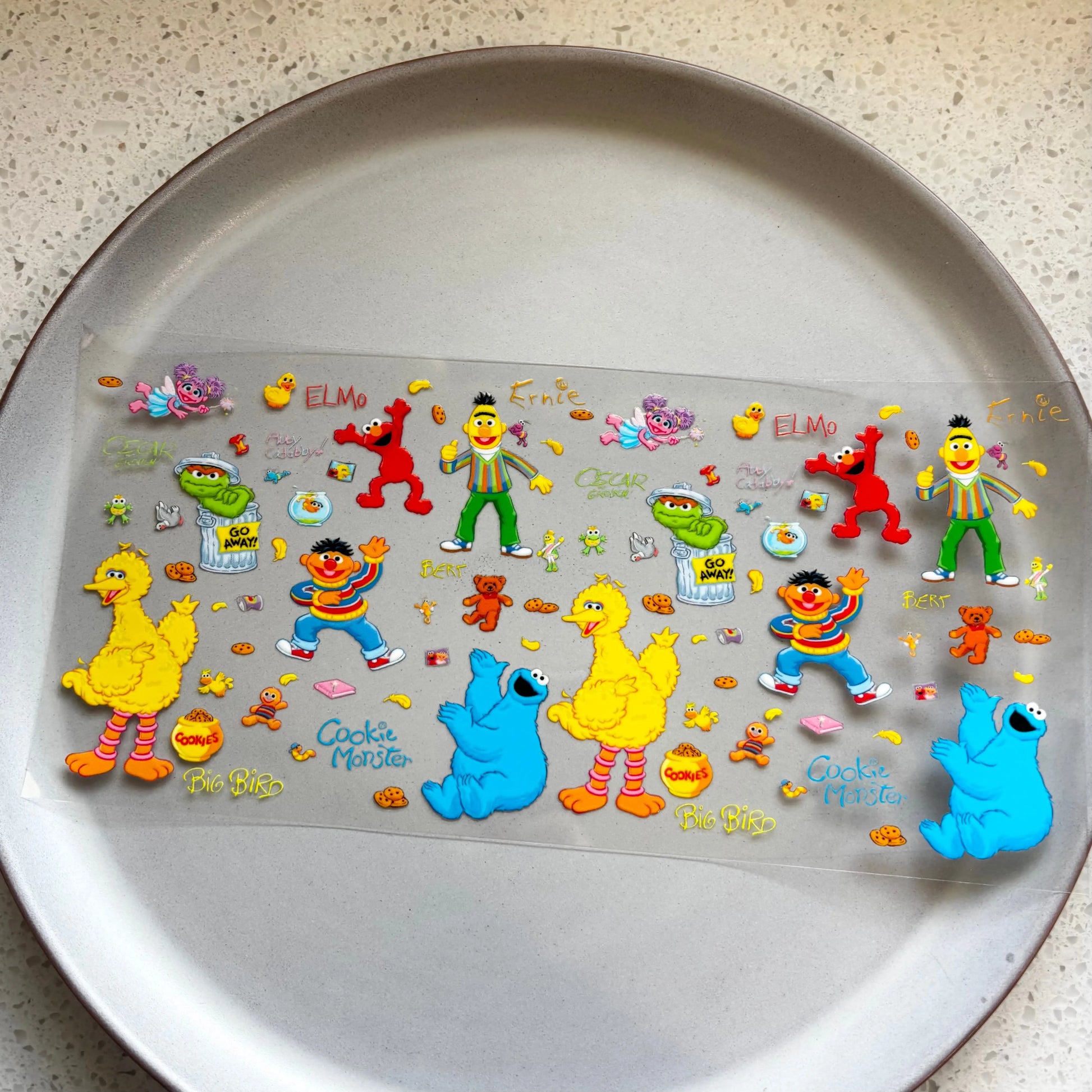 Sesame Street UV DTF WRAP KK Scents & Co.