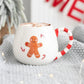 Double Sided Gingerbread Cosy Season Ceramic Rounded Mug KK Scents & Co.