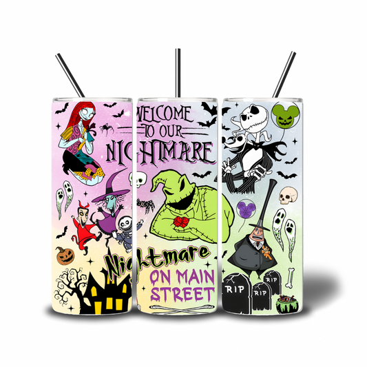 20oz Sub Print - Nightmare Before Christmas