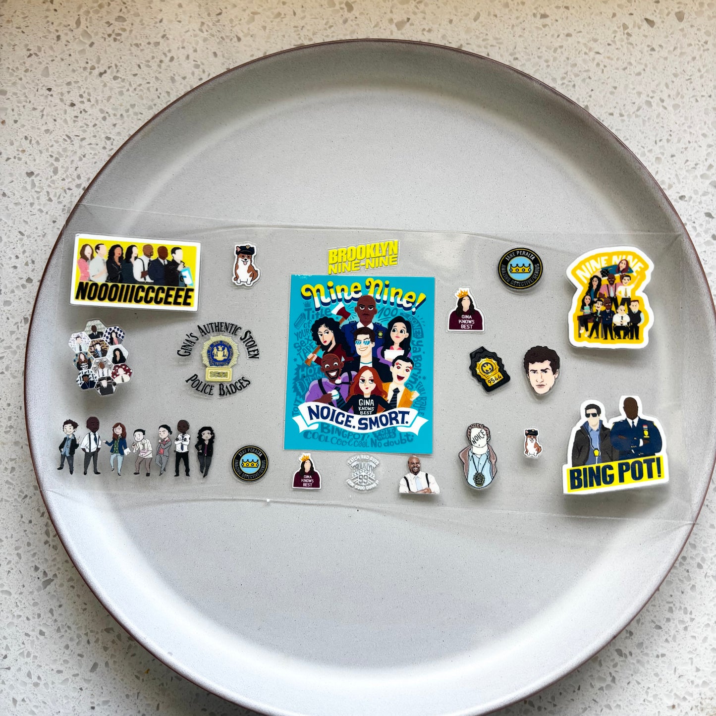 Brooklyn 99 UV DTF WRAP