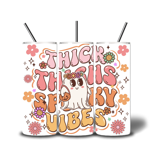 20oz Sub Print - Thick Thighs Spooky Vibes