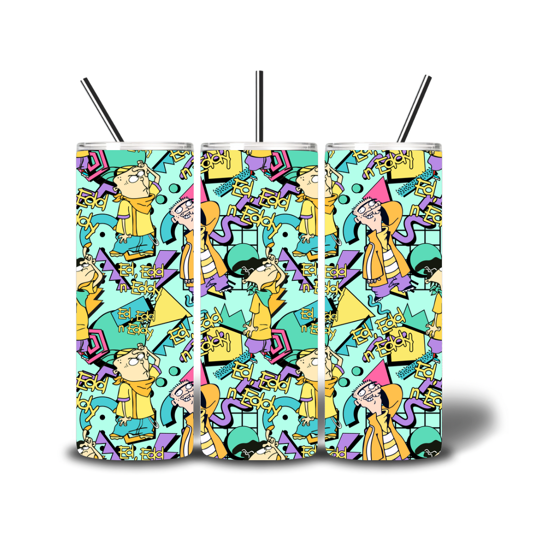 Ed, Edd & Eddy 20oz Printed Tumbler