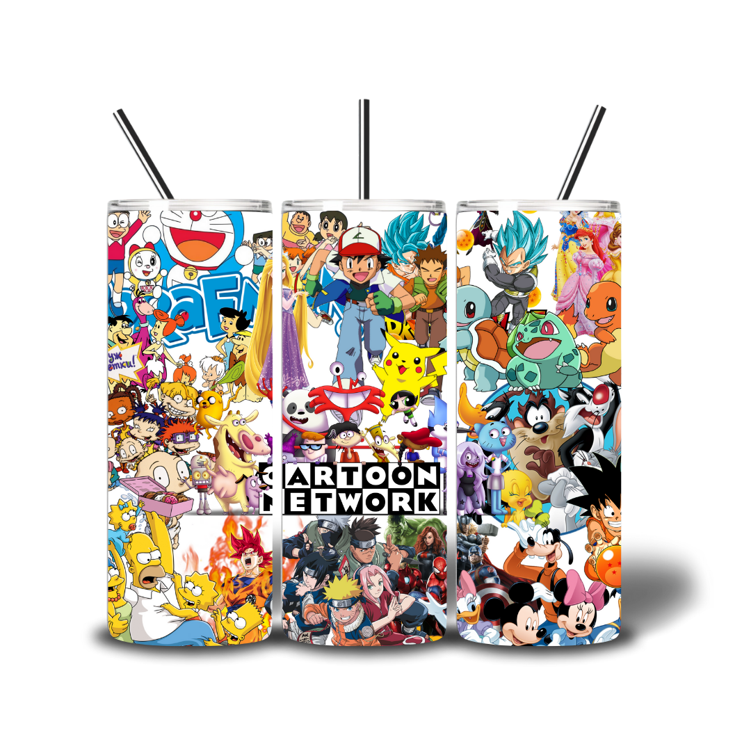 Cartoon Network 20oz Printed Tumbler