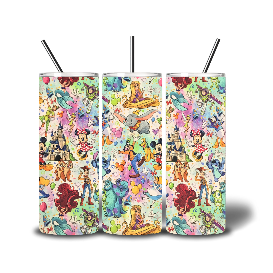 20oz Sub Print - Characters