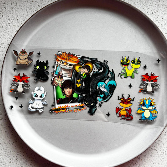 How To Train Your Dragon UV DTF WRAP KK Scents & Co.
