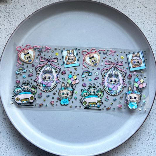 Labubu Holographic UV DTF WRAP