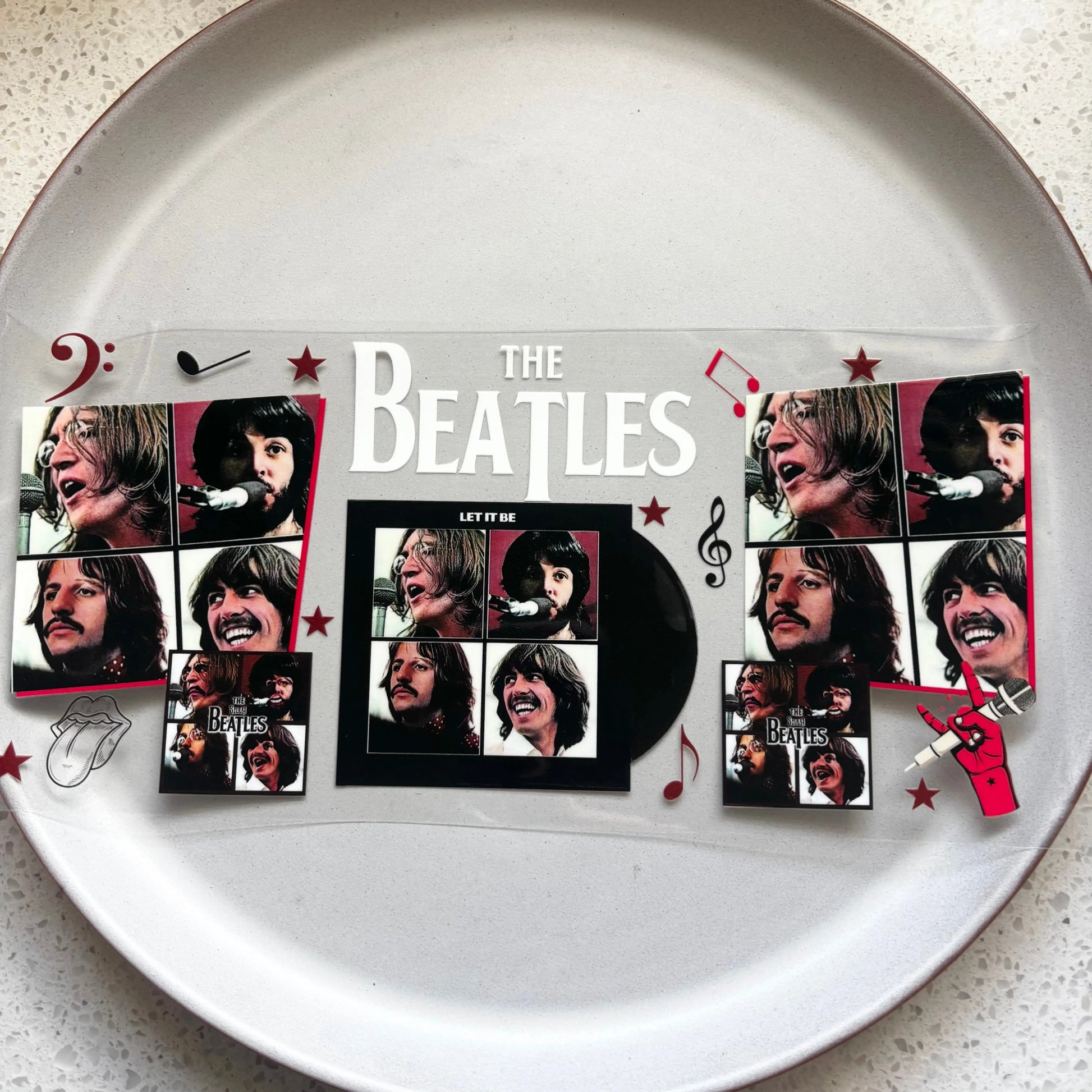 The Beatles UV DTF WRAP KK Scents & Co.