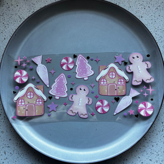 Cute Christmas UV DTF WRAP