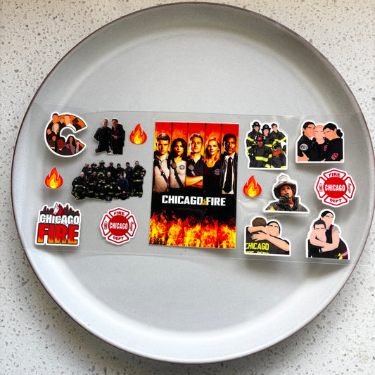 Chicago Fire UV DTF WRAP