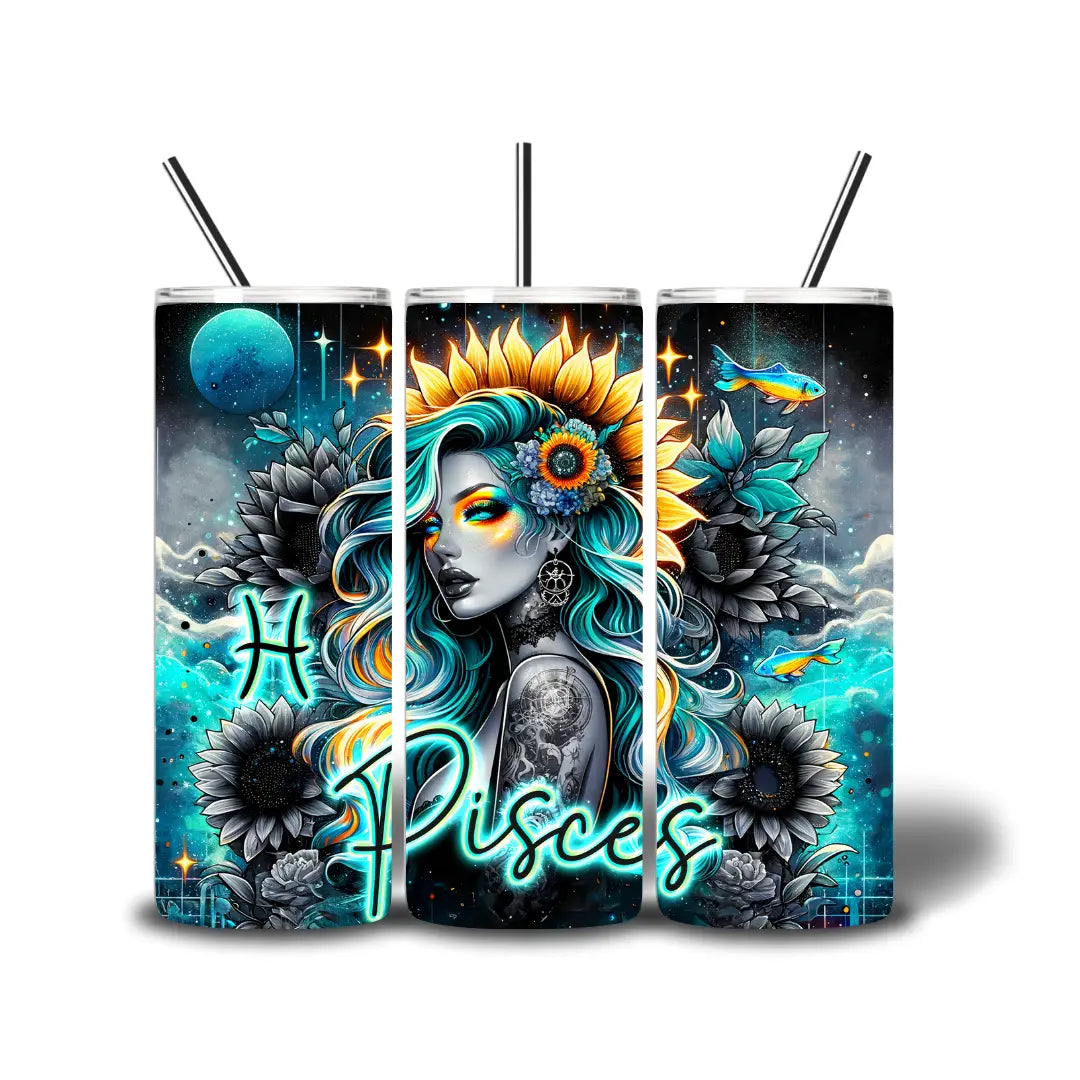 Star Sign Printed Tumbler