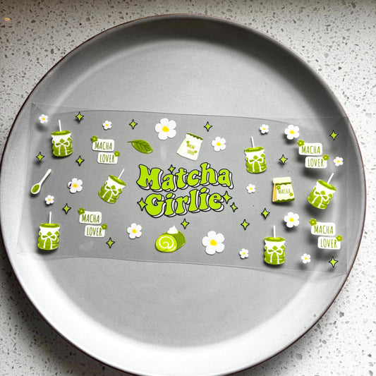 Matcha Girlie UV DTF WRAP KK Scents & Co.