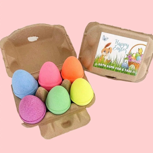 Easter egg carton bath bomb kit