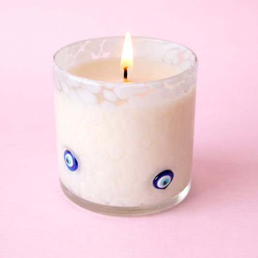Evil eye soy candle Australia 