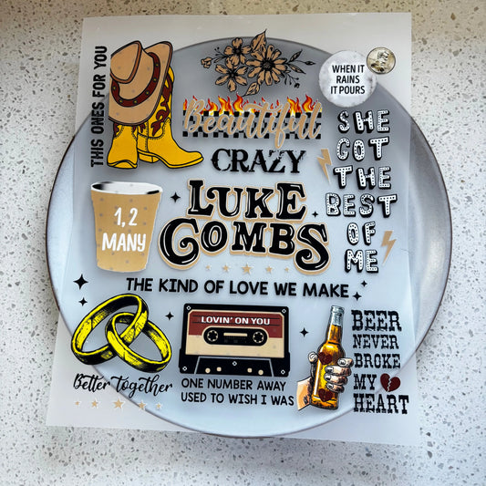 DTF Transfer - Luke Combs KK Scents & Co.