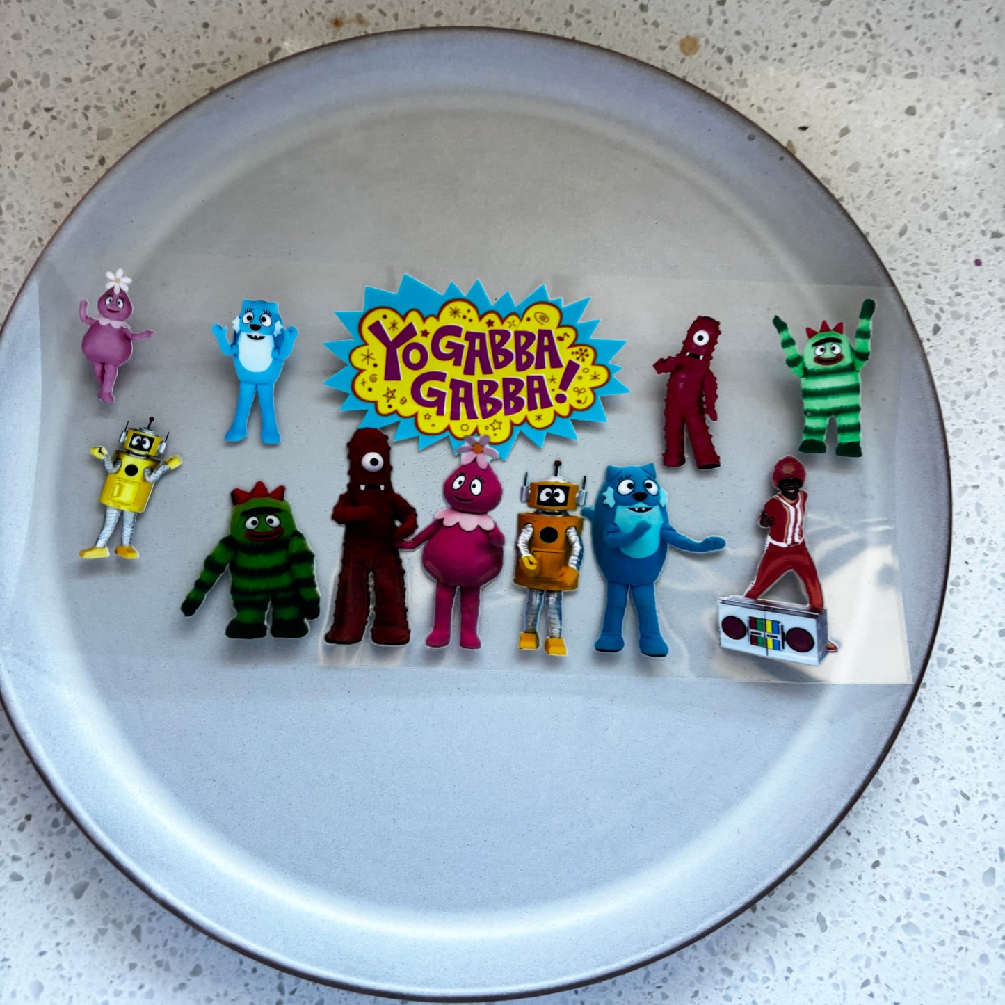 Yo Gabba Gabba UV DTF WRAP