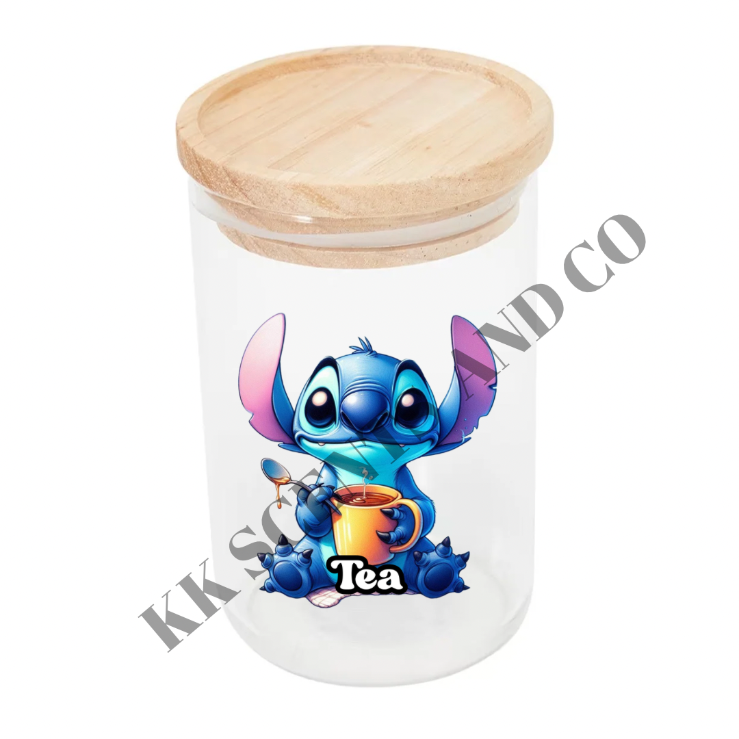 Stitch Canister Decal - Tea