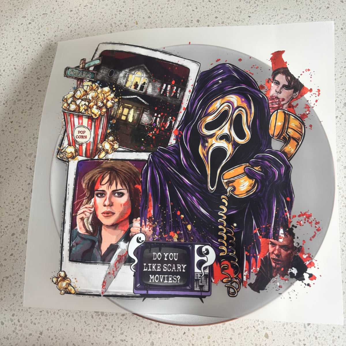 DTF Transfer - Ghostface