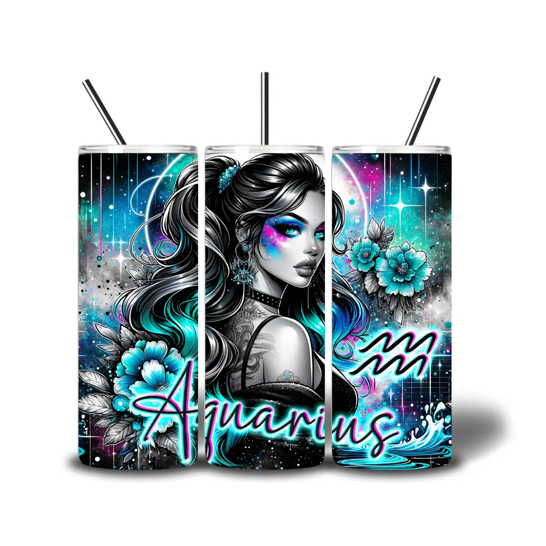 Star Sign Printed Tumbler