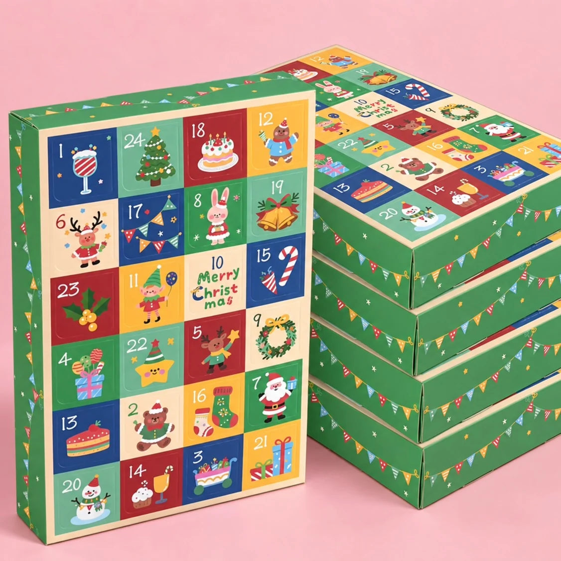 DIY Blank Advent Empty Calenders - Style 2