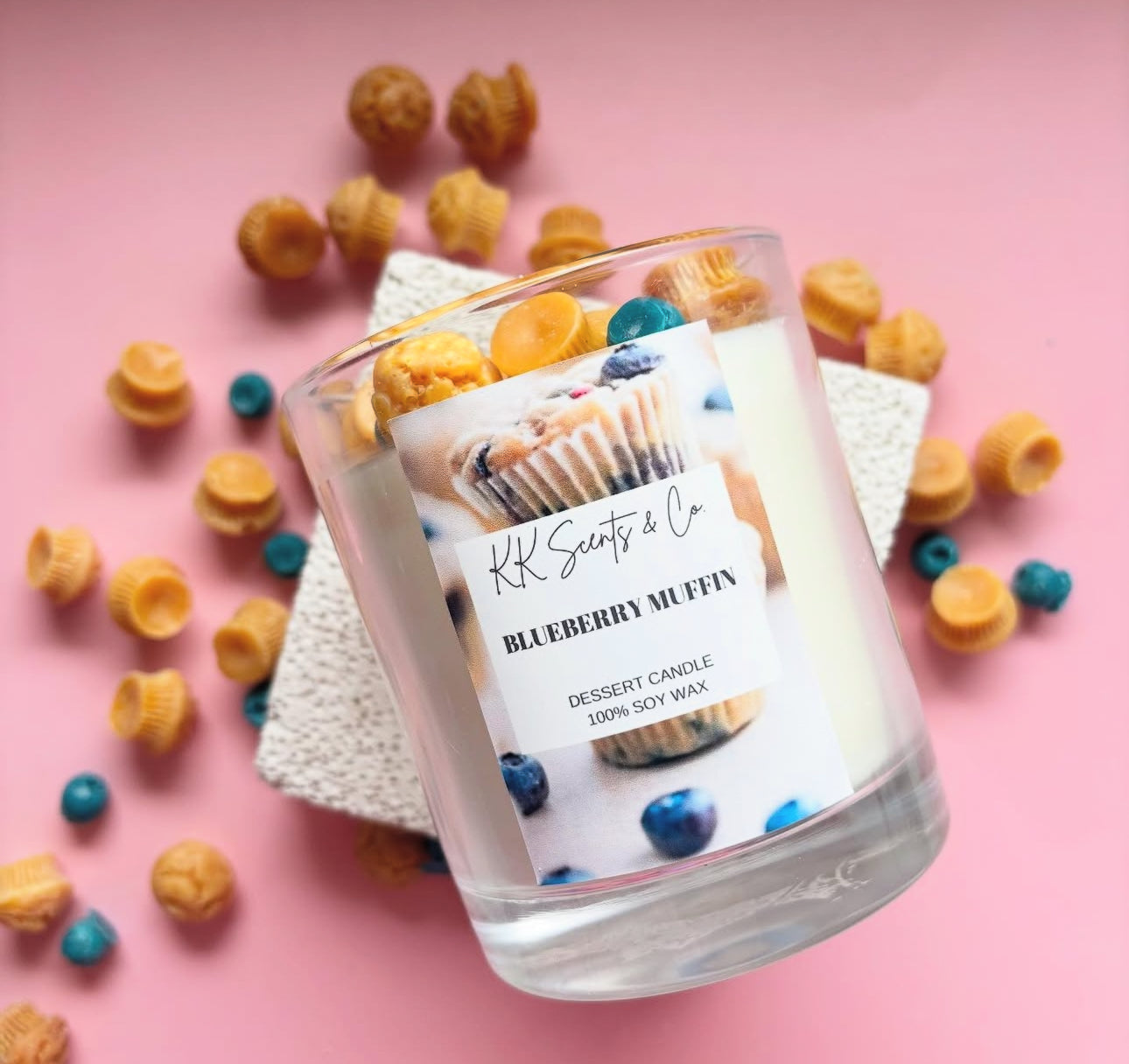 Blueberry Muffins Dessert Soy Candle