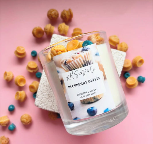 Blueberry Muffins Dessert Soy Candle