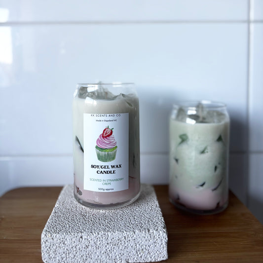Iced Strawberry Matcha Candle