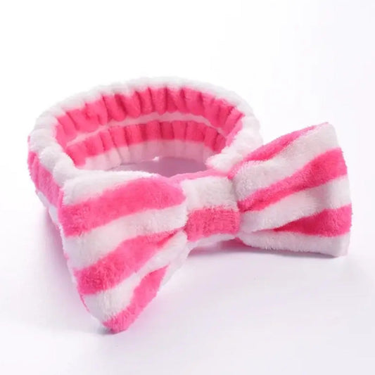 Pink Stripes Headband