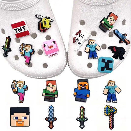 Shoe Charms - Minecraft