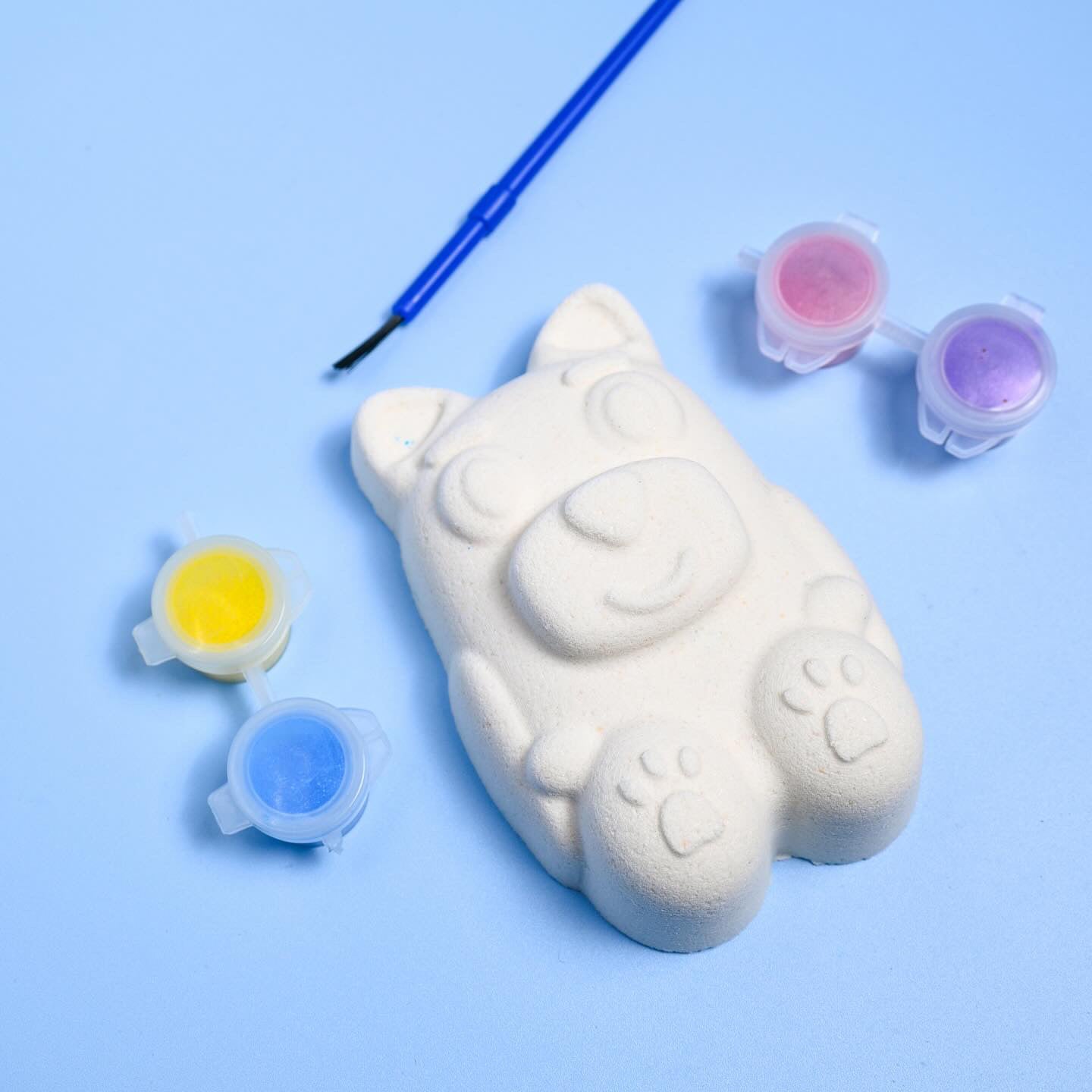 Paint Your Own Bath Bomb Kit - Bluey