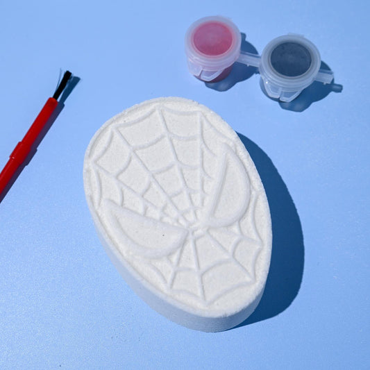 Paint Your Own Bath Bomb Kit - Spiderman