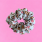Milk and cookies scrunchie 