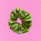Green grinch scrunchie 