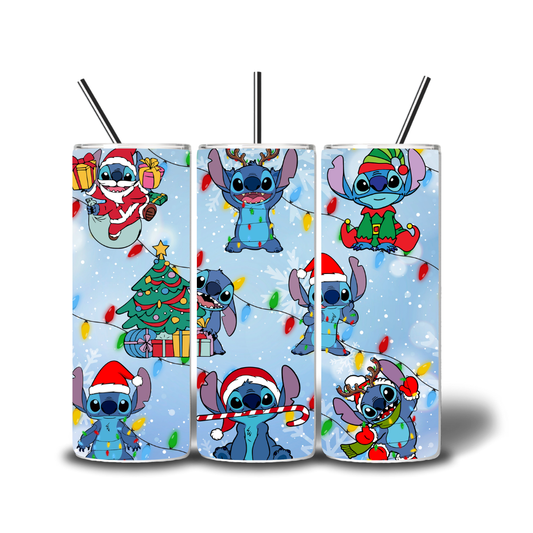 Christmas Stitch 20oz Printed Tumbler