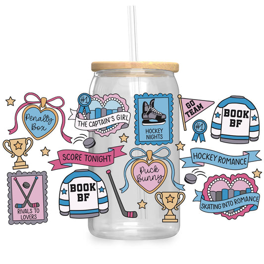 Hockey Romance UV DTF WRAP