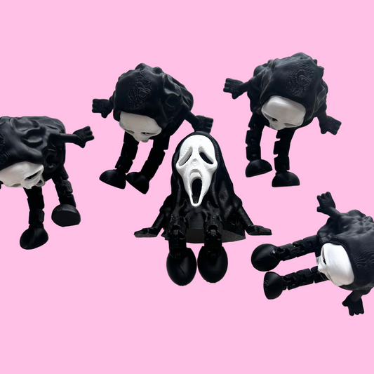 3D Printed Ghostface Desk Buddy